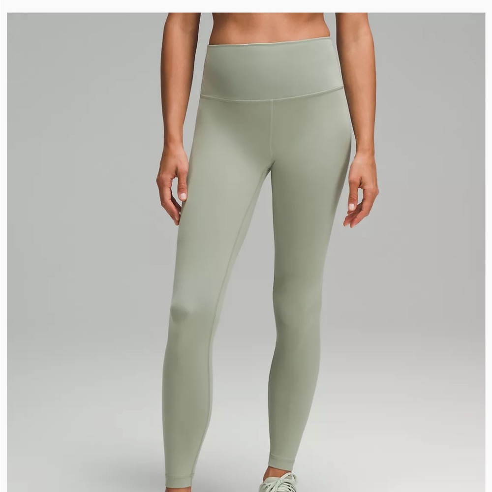 LULULEMON WUNDER TRAIN HR TIGHT 28” LAUREL GREEN